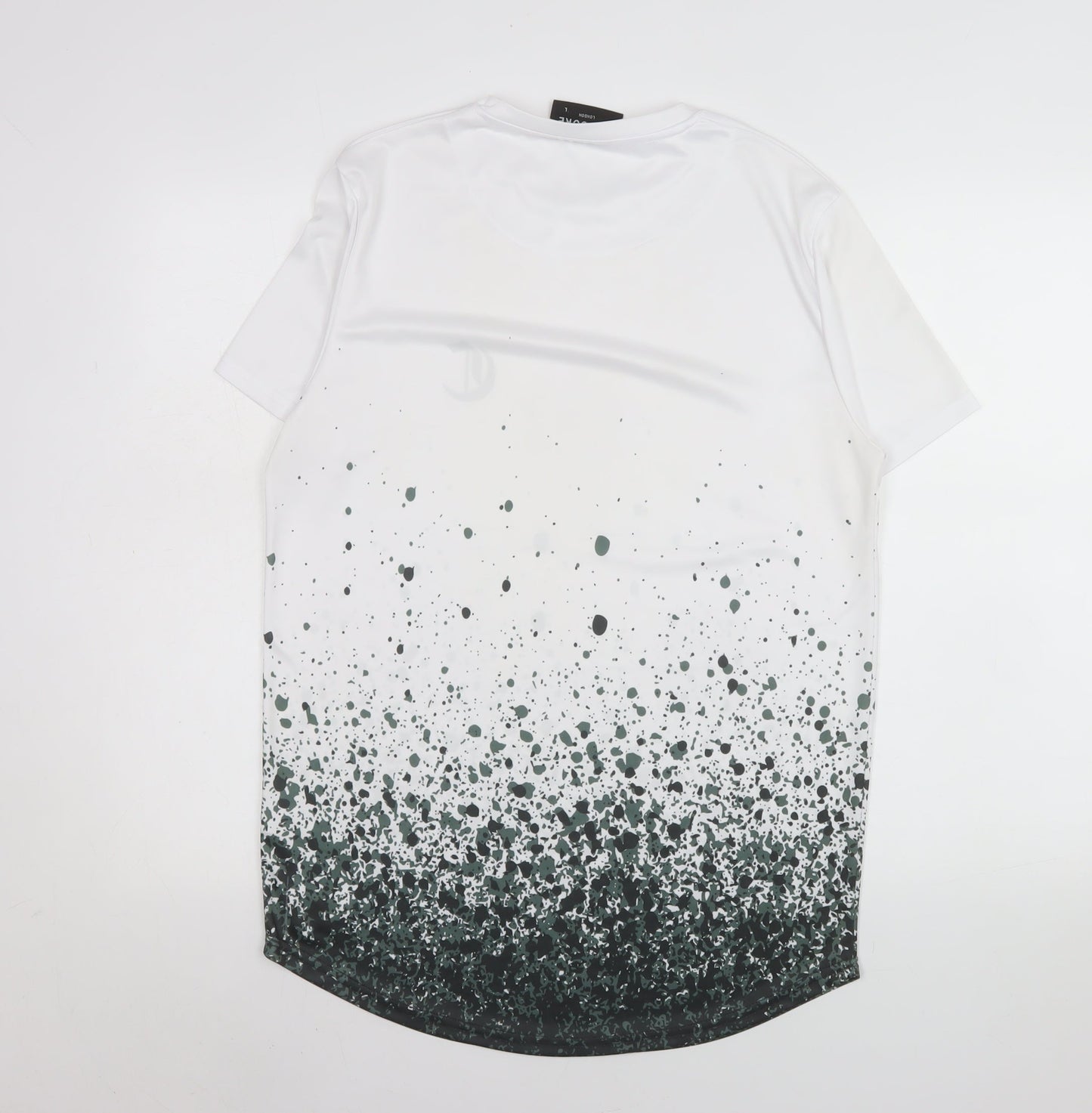 Mens UK Size L Closure London White  T-Shirt