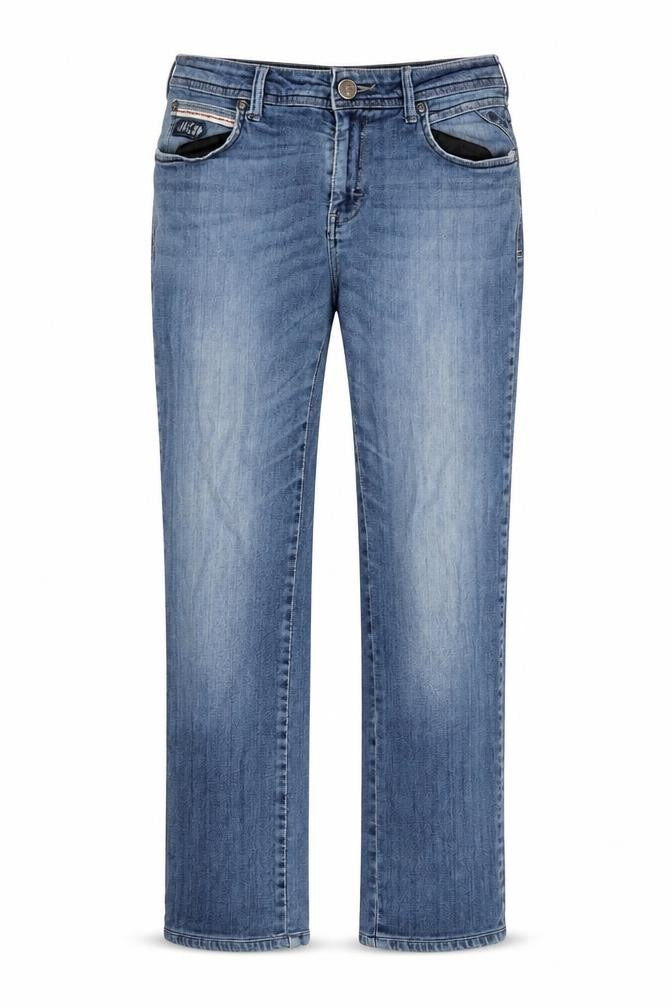 Mens UK Size 34 Wrangler Regular Fit Straight Blue Jeans