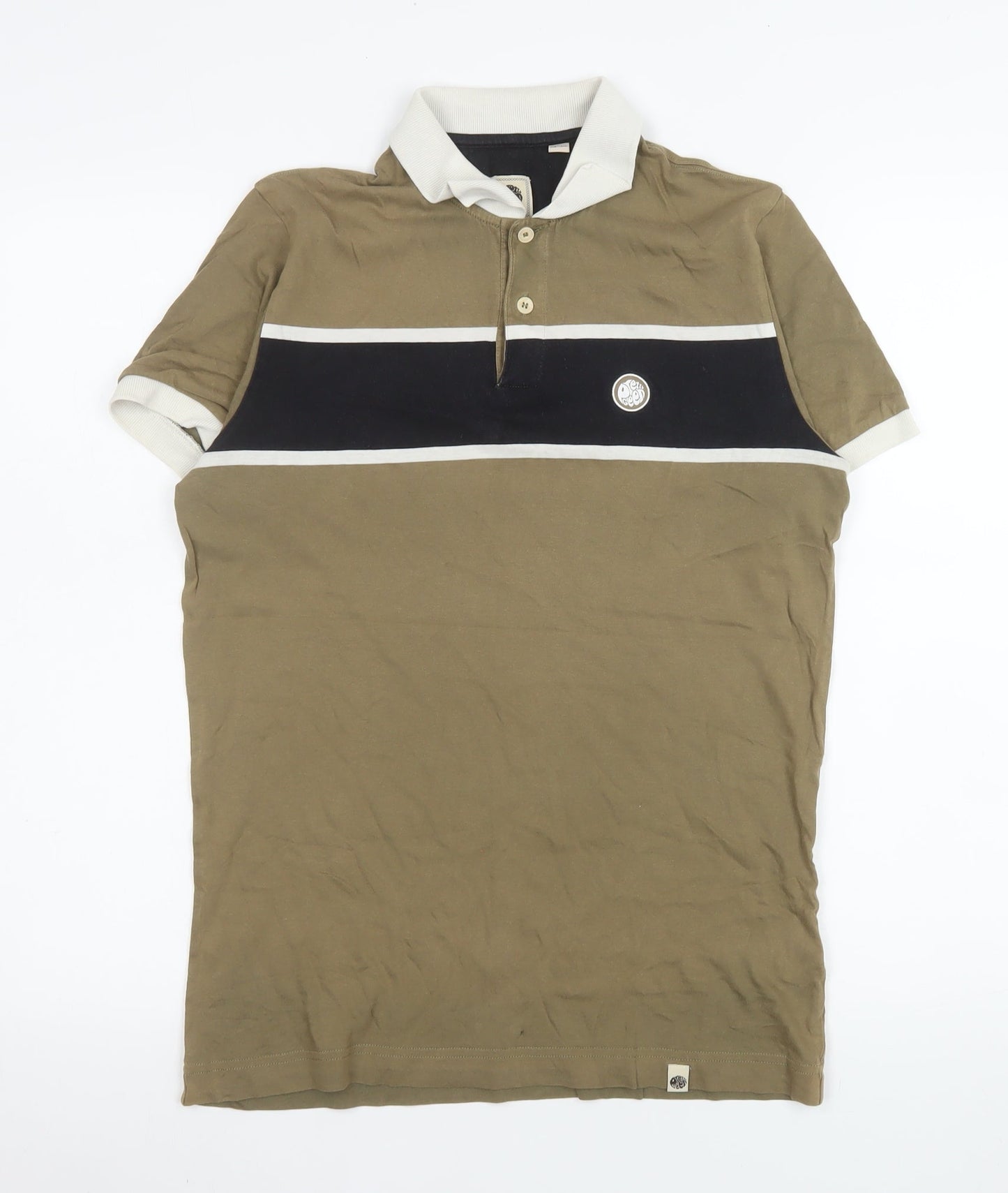 Mens UK Size XS Pretty Green 100% Cotton Polo Shirt