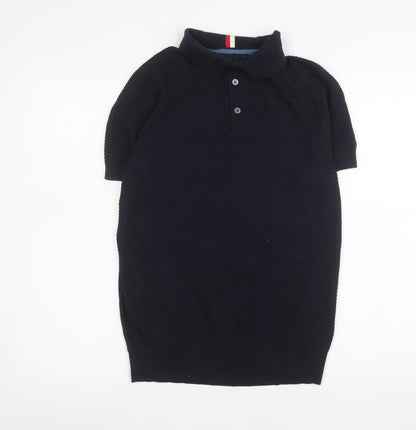 Mens UK Size S Tommy Hilfiger 100% Cotton Polo Shirt