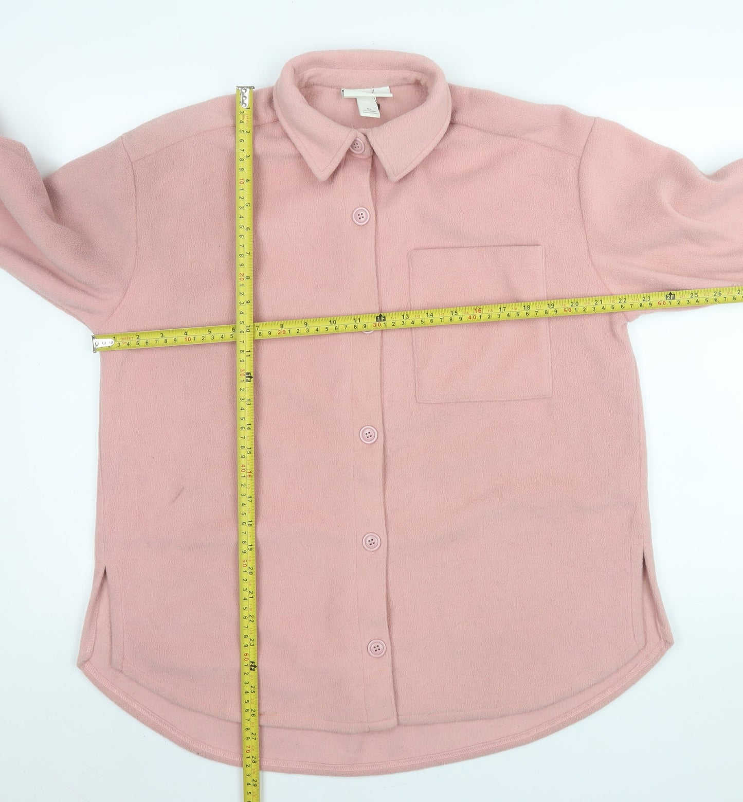 Womens UK Size XS Monki Pink Basic Jacket