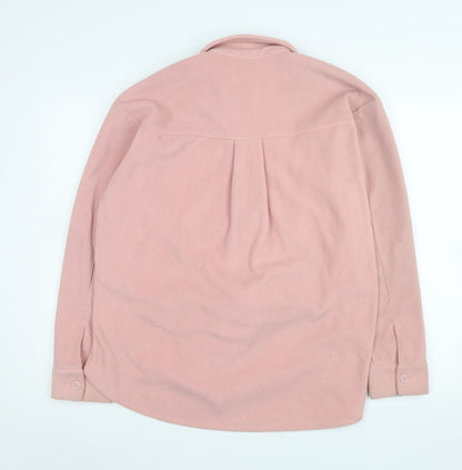 Womens UK Size XS Monki Pink Basic Jacket