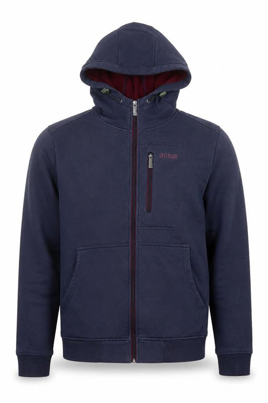 Mens UK Size M Outrage Blue Basic Jacket