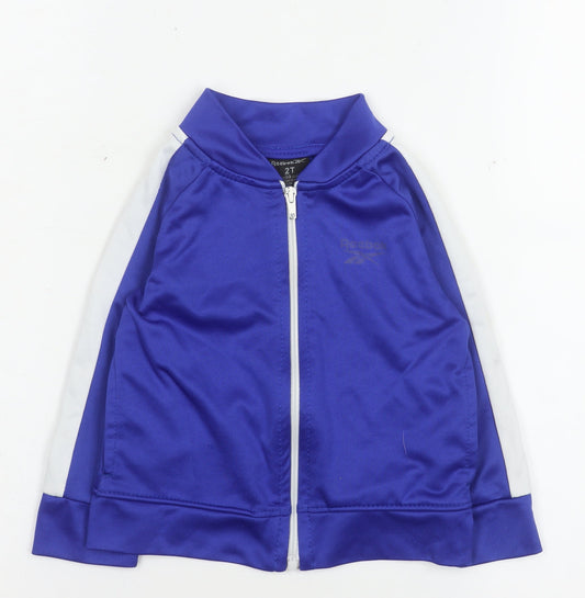 Boys UK Size 2 Years Reebok Blue Track Jacket