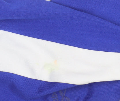Reebok Boys Blue Track Pants 2 Years Elastic Waist Polyester Activewear