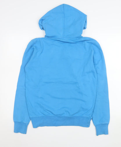 Mens UK Size S Champion Blue Pullover Hoodie