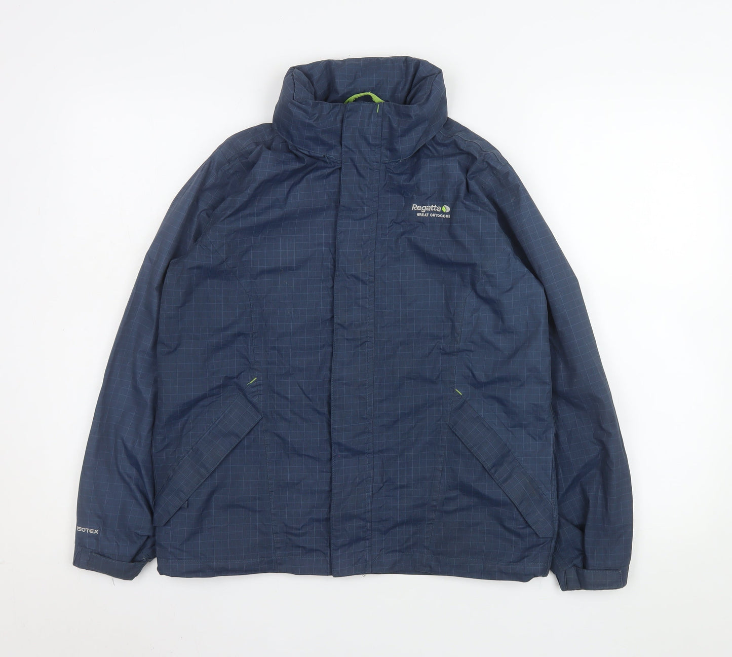 Boys UK Size 11-12 Years Regatta Blue Rain Coat