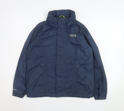 Boys UK Size 11-12 Years Regatta Blue Rain Coat