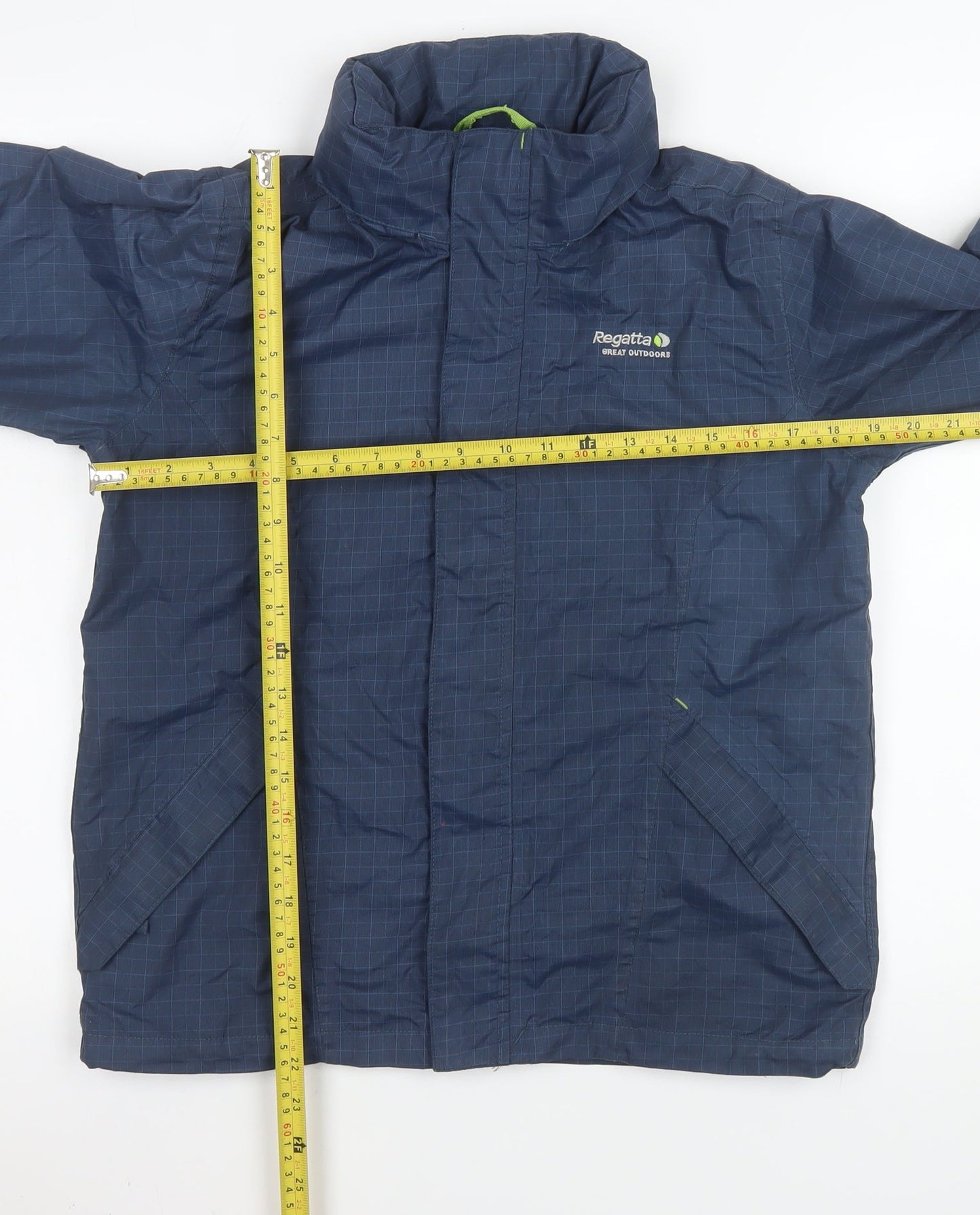 Boys UK Size 11-12 Years Regatta Blue Rain Coat