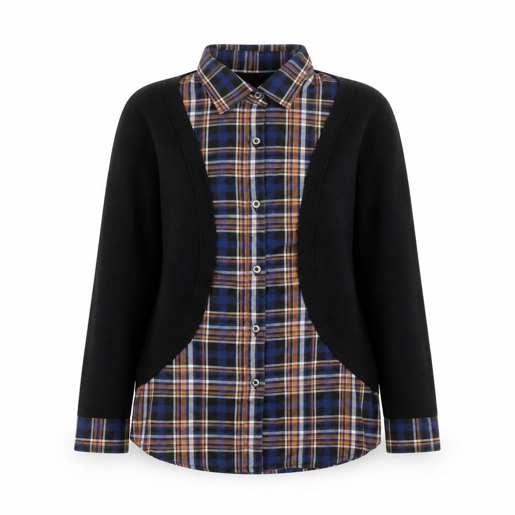 Womens UK Size 8 Lee Cooper Blue Classic Button-Up