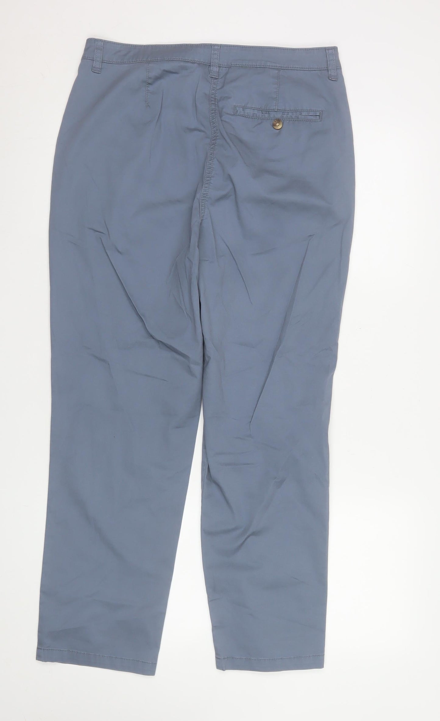 Womens UK Size 12 Dunnes Stores Regular Fit Chino Grey Trousers