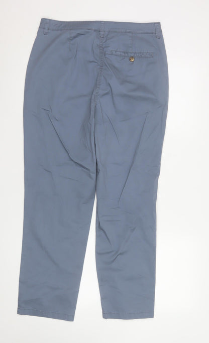Womens UK Size 12 Dunnes Stores Regular Fit Chino Grey Trousers