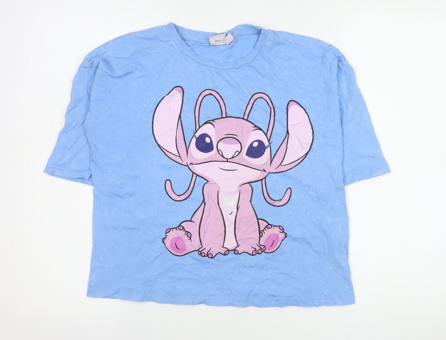 Girls UK Size 13-14 Years Primark Blue Basic T-Shirt