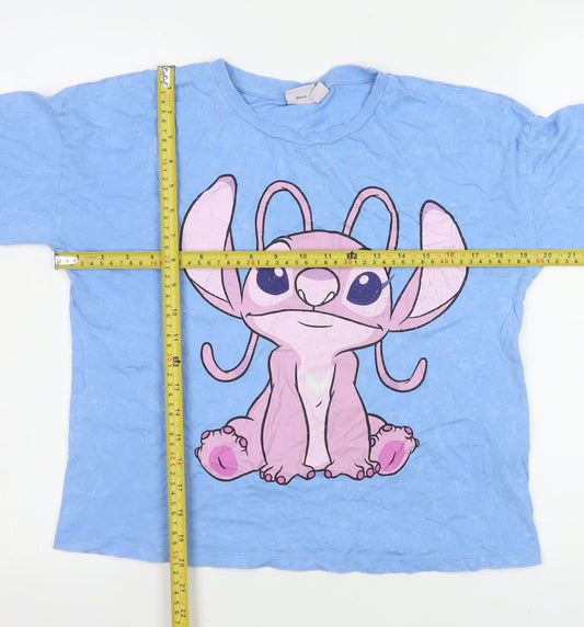 Girls UK Size 13-14 Years Primark Blue Basic T-Shirt