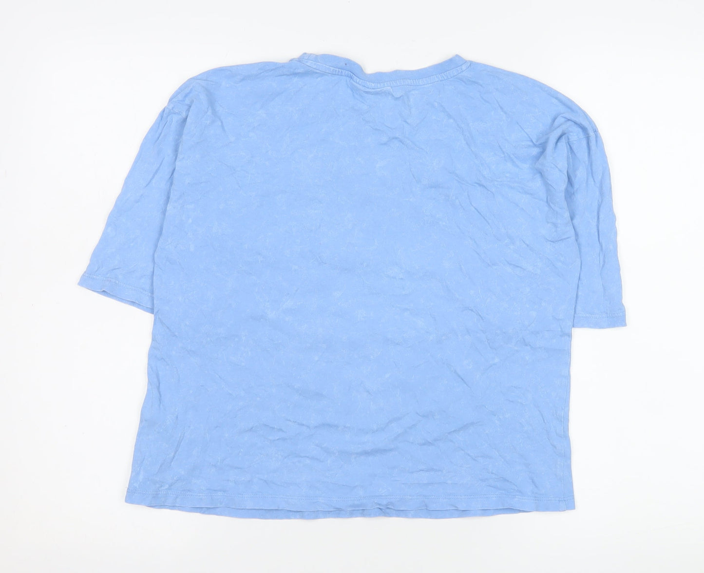 Girls UK Size 13-14 Years Primark Blue Basic T-Shirt