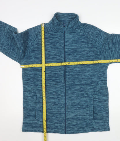 Mens UK Size M Mountain Warehouse Blue Full Zip Sweatshirt