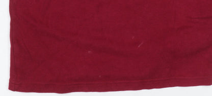 Boys UK Size 6 Years FC Barcelona Red Pullover T-Shirt