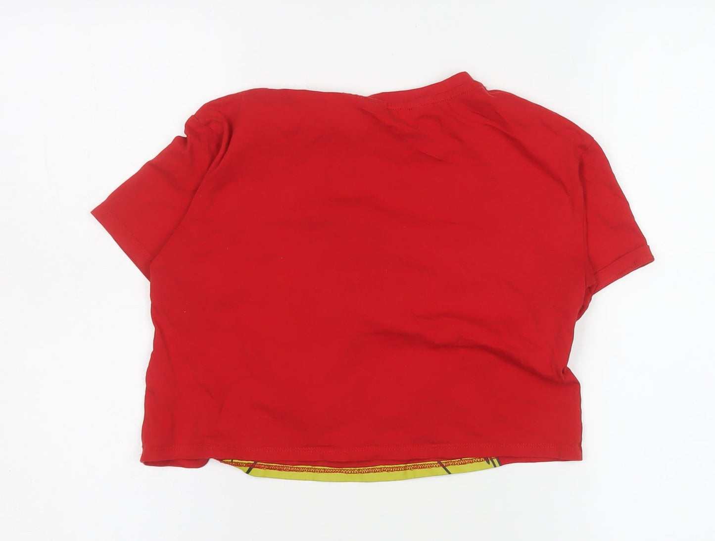 Girls UK Size 8-10 Years H&M Red Graphic Print T-Shirt