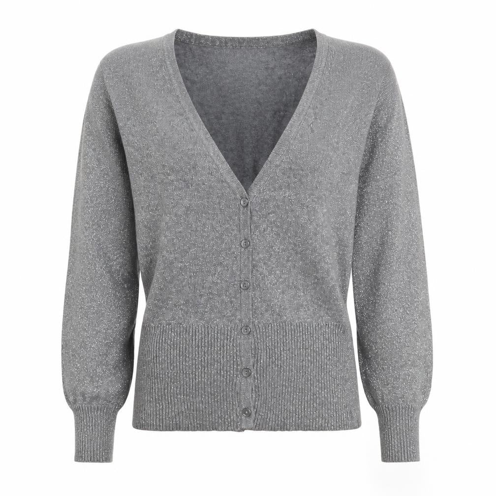 Womens UK Size 14 NEXT Grey Cardigan Jumper