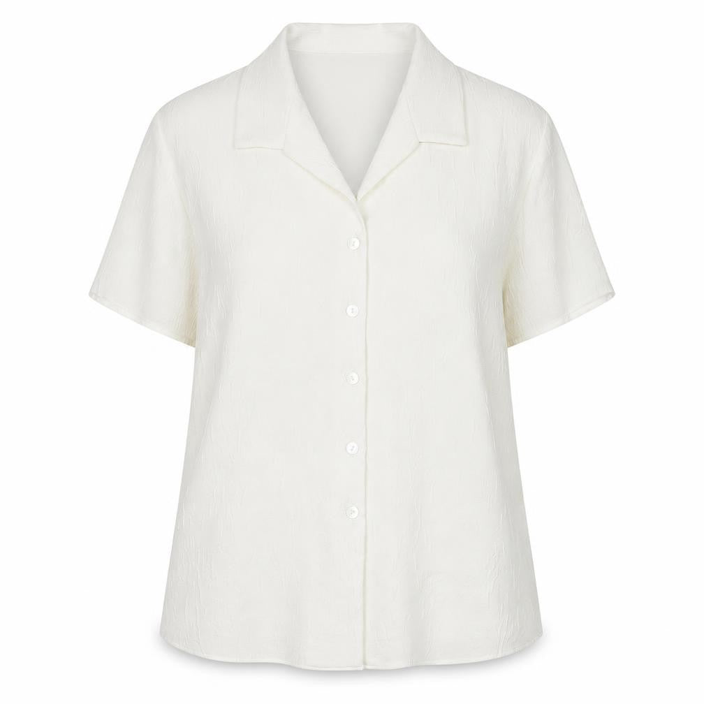 Womens UK Size 16 St. Bernard White Basic Blouse