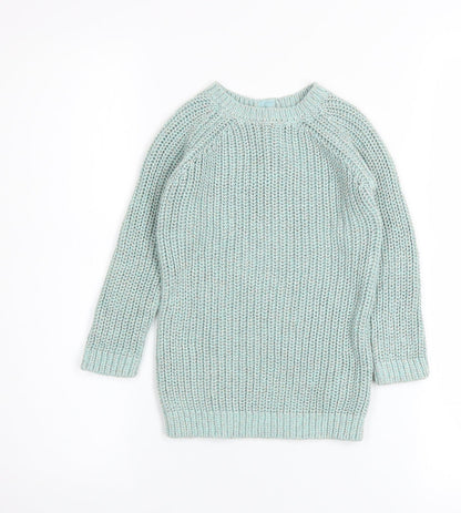 Girls UK Size 2 Years NEXT Blue Pullover Jumper