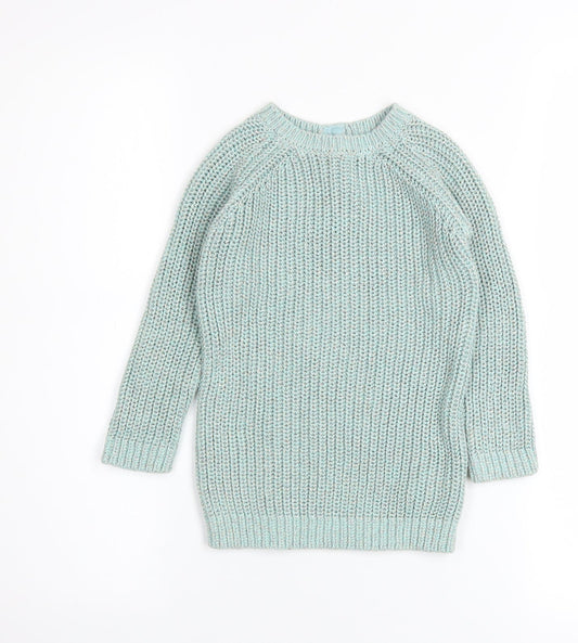 Girls UK Size 2 Years NEXT Blue Pullover Jumper
