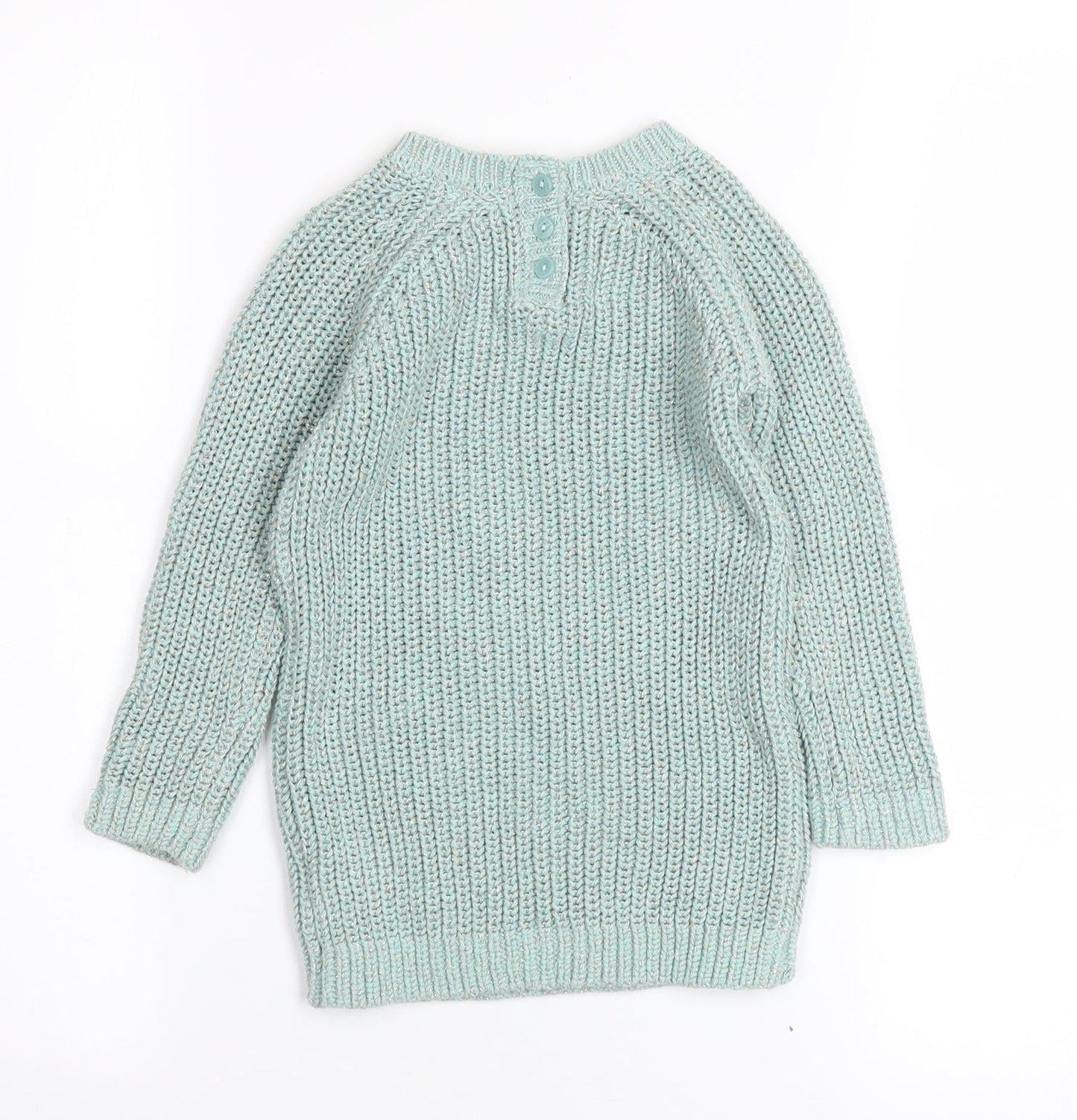 Girls UK Size 2 Years NEXT Blue Pullover Jumper