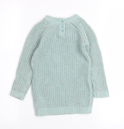 Girls UK Size 2 Years NEXT Blue Pullover Jumper
