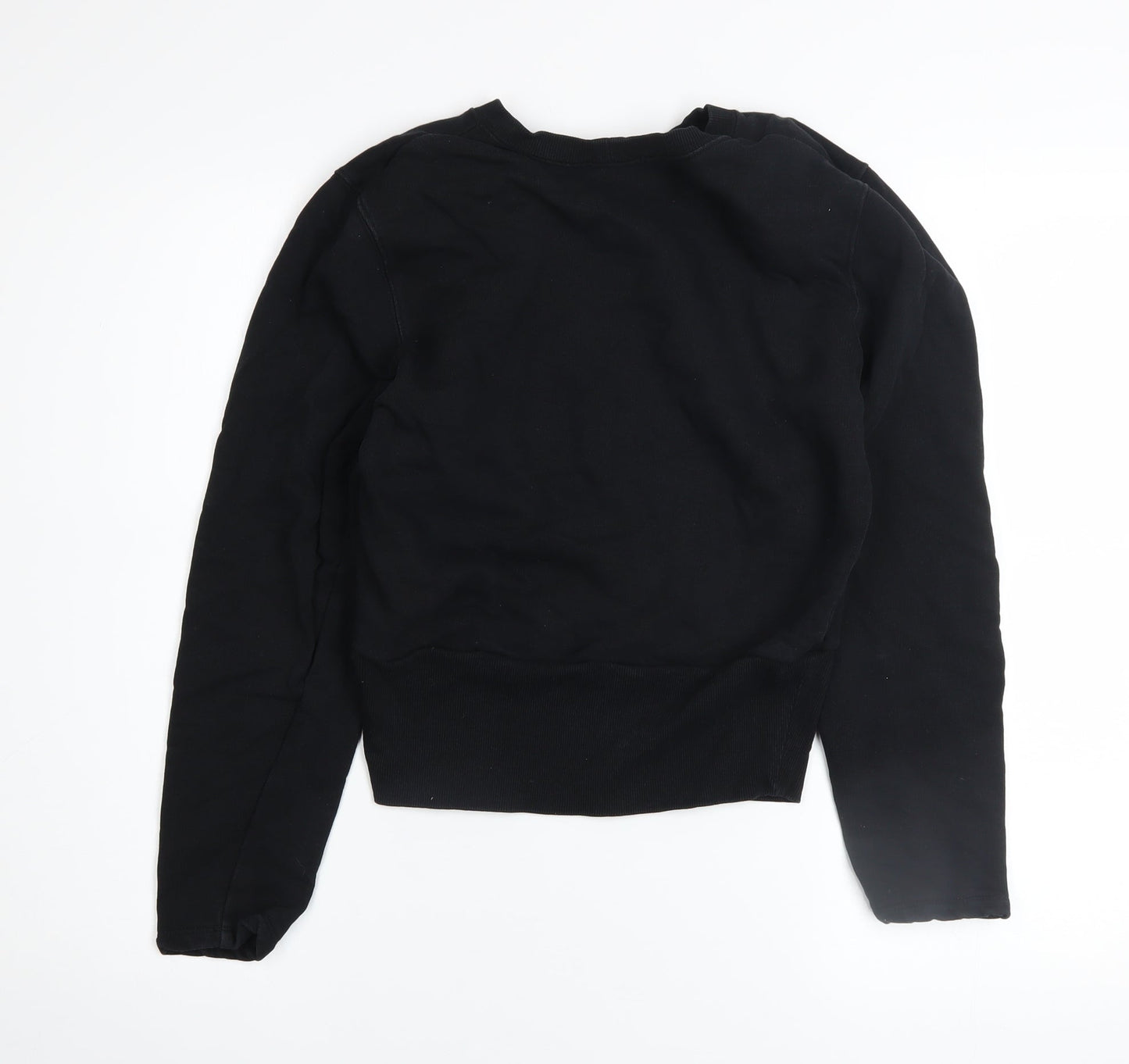 Womens UK Size 8 Zara Black Pullover Jumper