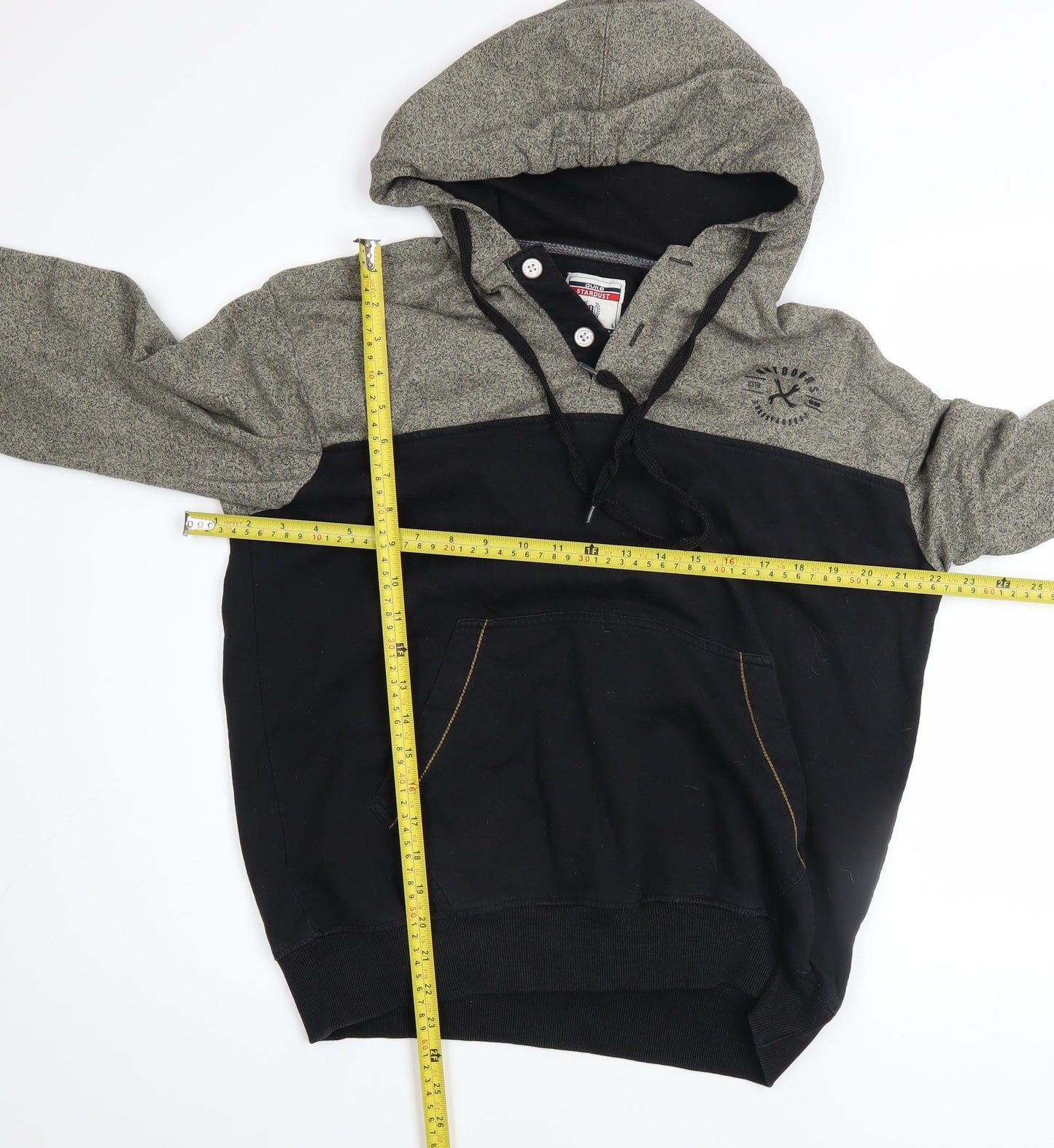 Boys UK Size L Duke Stardust Multicoloured Pullover Hoodie