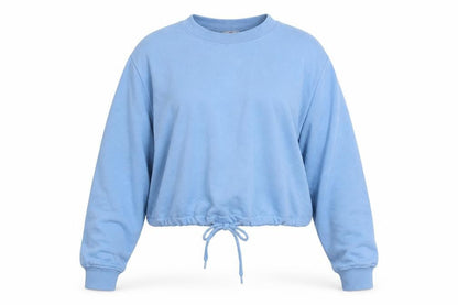 Womens UK Size M Neon Sheep Blue Pullover Sweatshirt