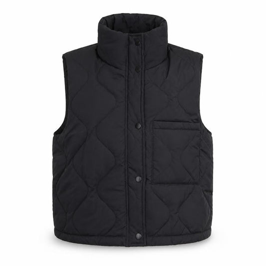Womens UK Size 12 POET ROMANCE Black Quilted Coat
