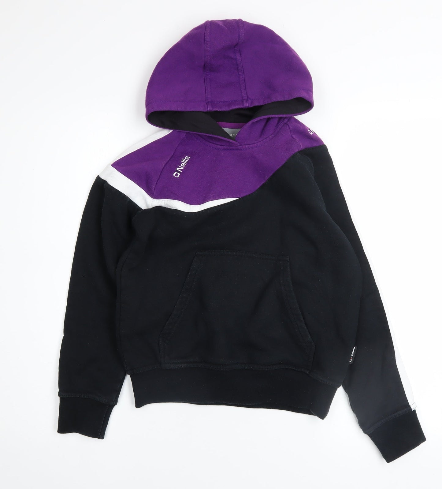 Girls UK Size 9-10 Years O'Neills Black Pullover Hoodie