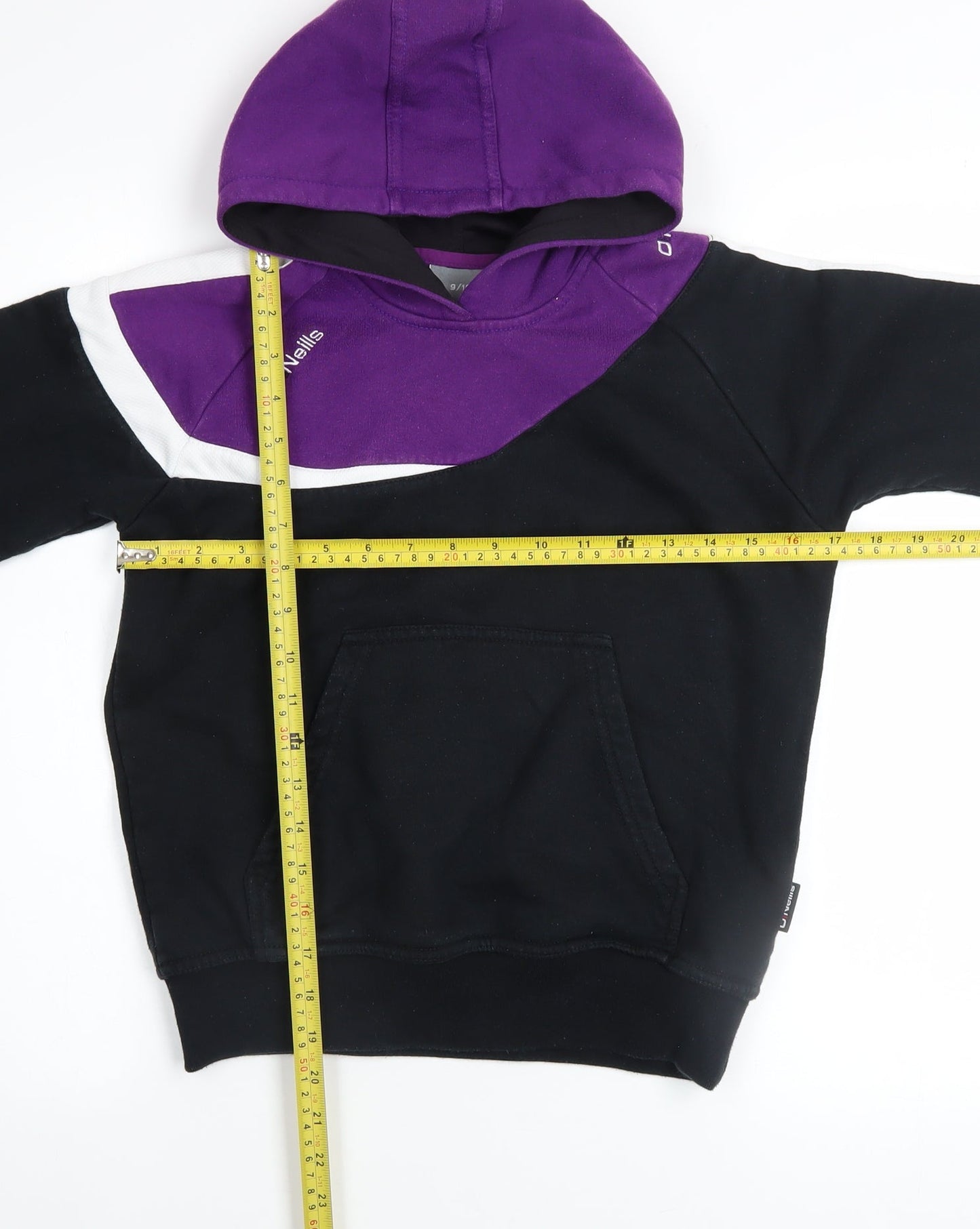 Girls UK Size 9-10 Years O'Neills Black Pullover Hoodie