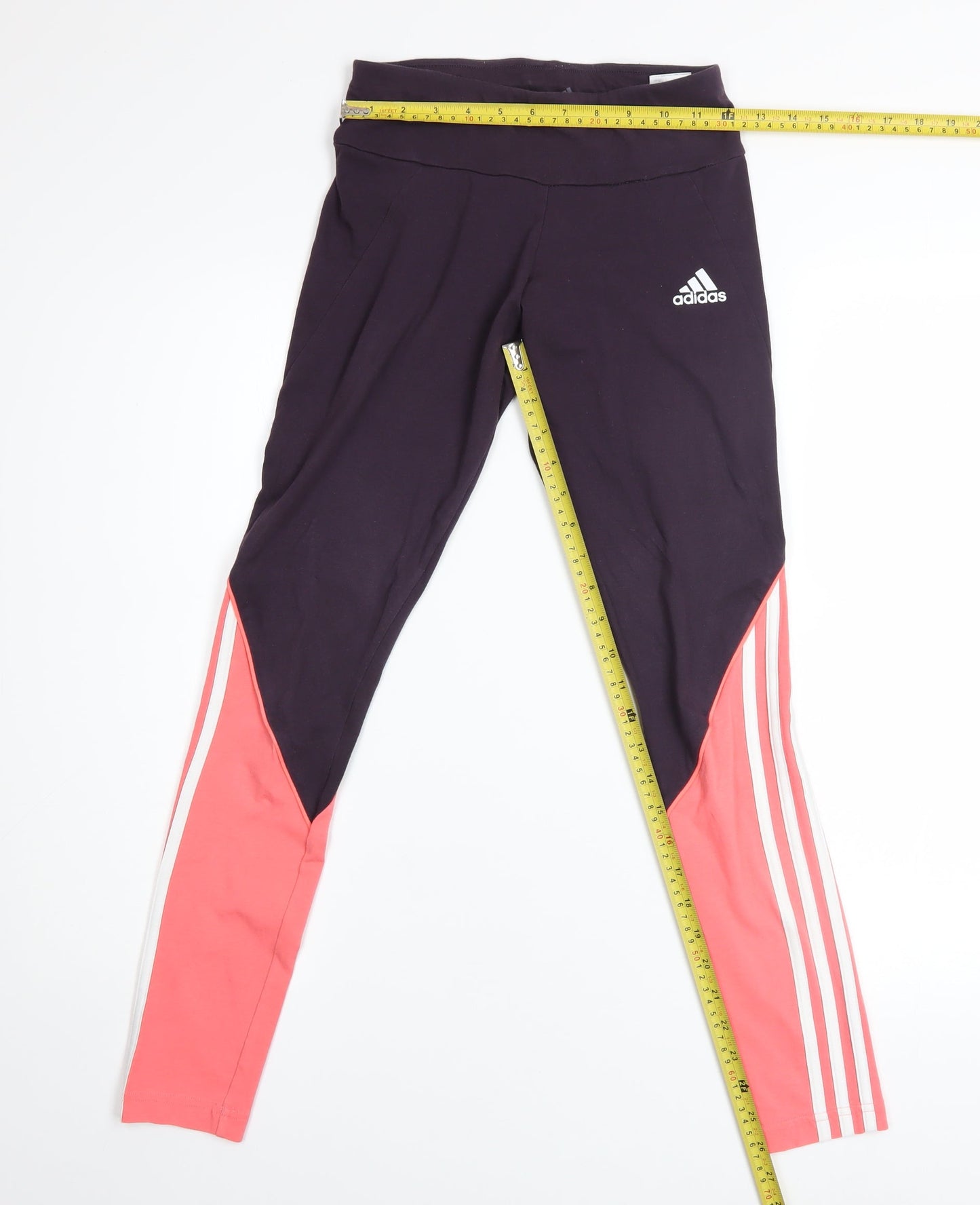 Womens UK Size XS adidas Slim Fit Leggings Multicoloured Leggings