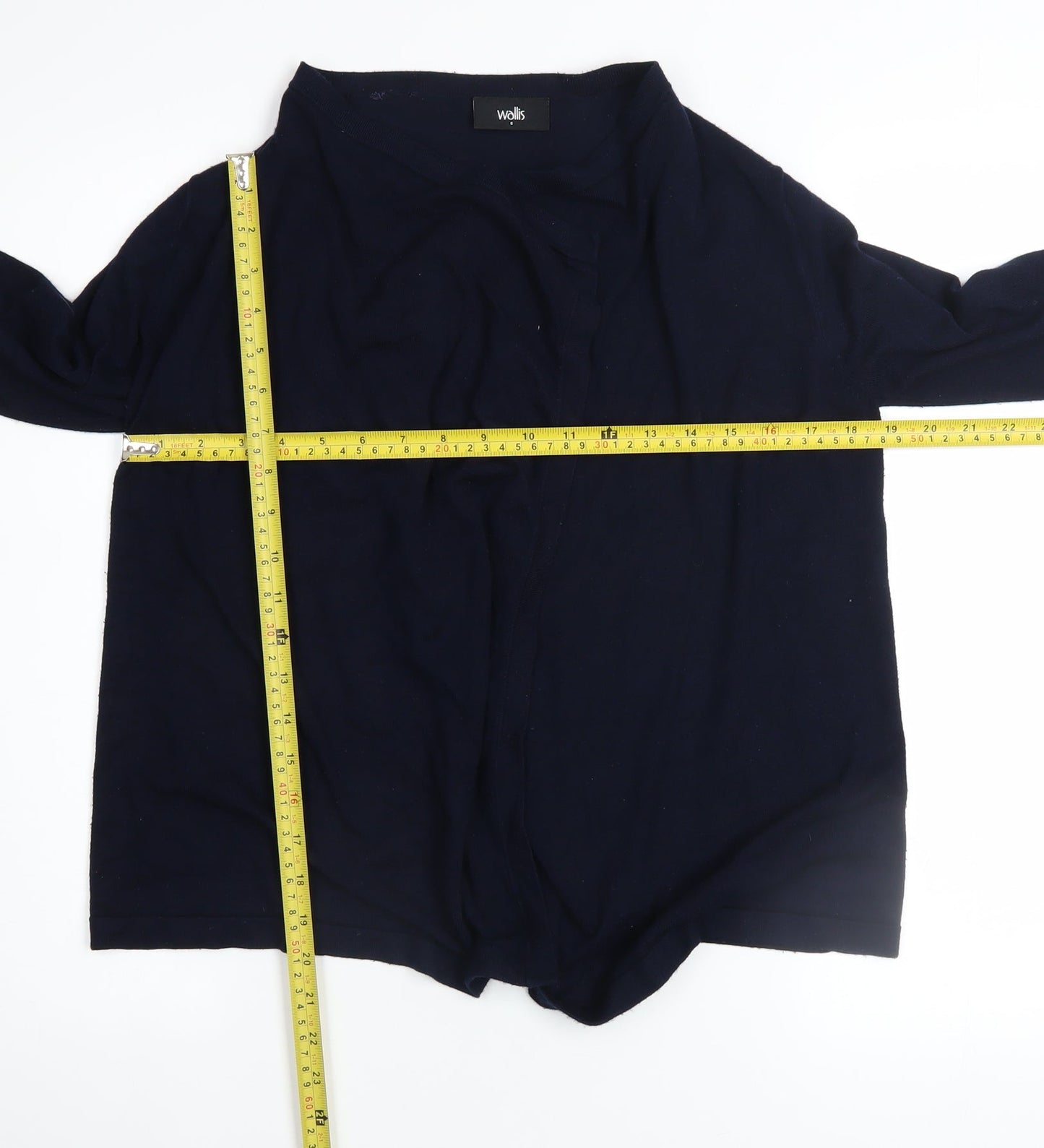 Womens UK Size S Wallis Black Cardigan Jumper