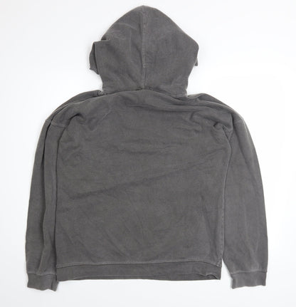 Womens UK Size 8 Missguided Grey Pullover Hoodie