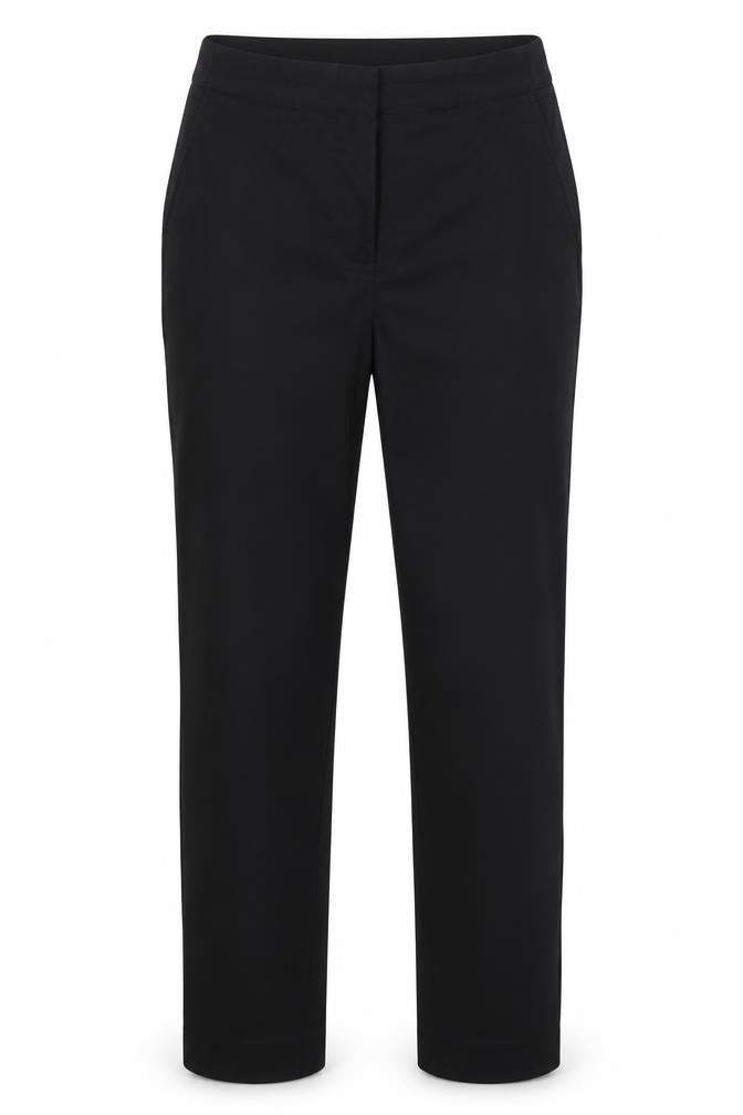 Womens UK Size 10 Marks and Spencer Slim Fit Business Casual Workwear Black Trou