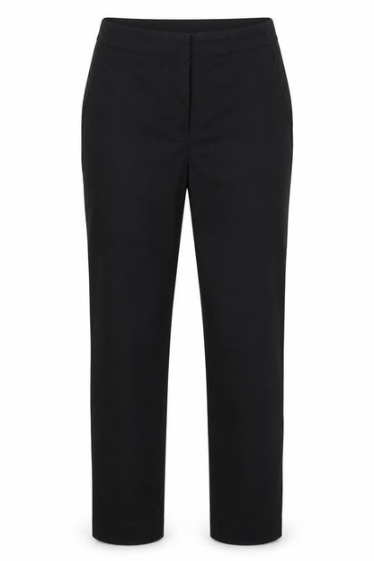 Womens UK Size 10 Marks and Spencer Slim Fit Business Casual Workwear Black Trou
