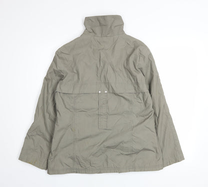 Womens UK Size 12 Marks and Spencer Green Anorak Coat