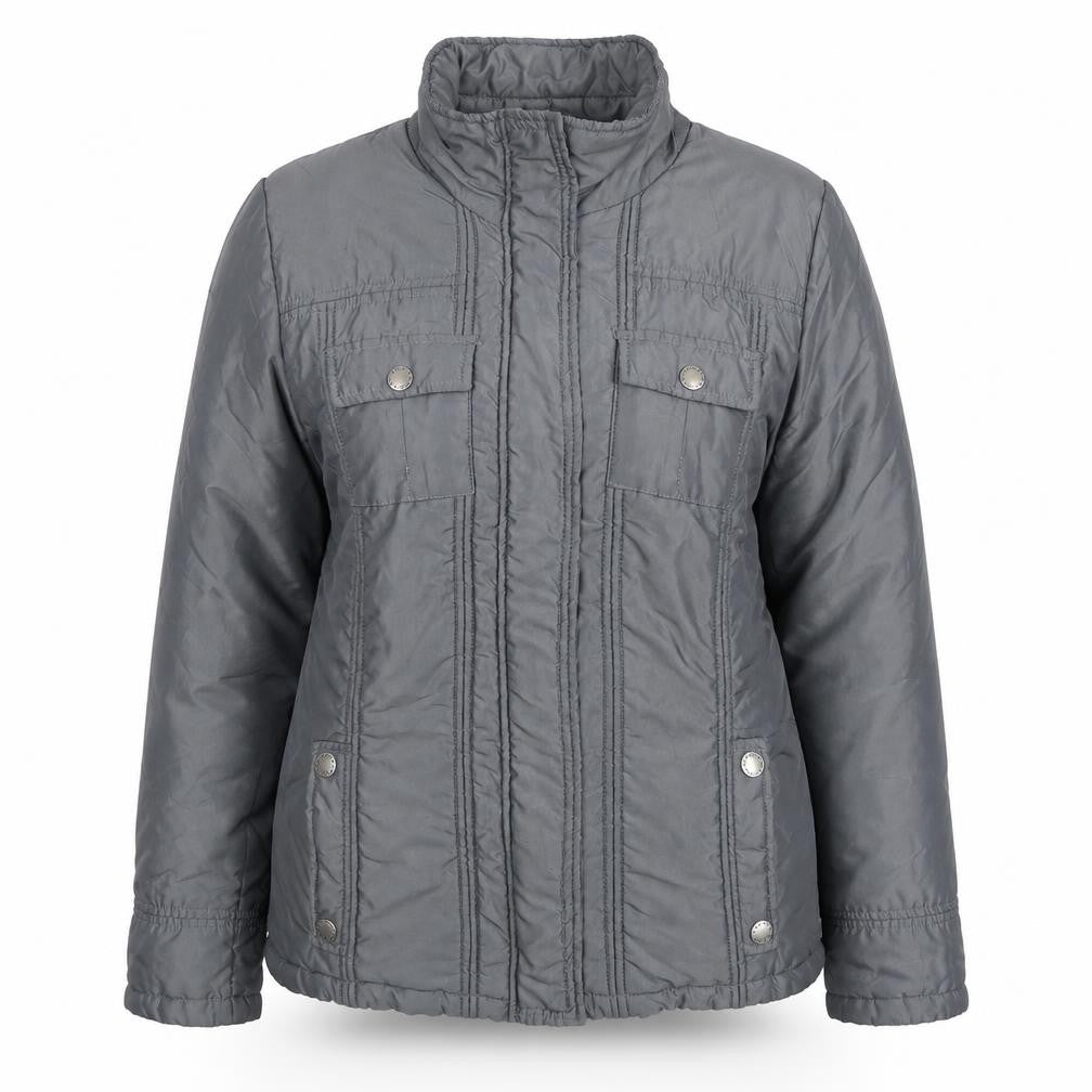 Womens UK Size 14 Debenhams Grey Basic Jacket