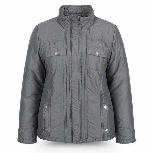 Womens UK Size 14 Debenhams Grey Basic Jacket