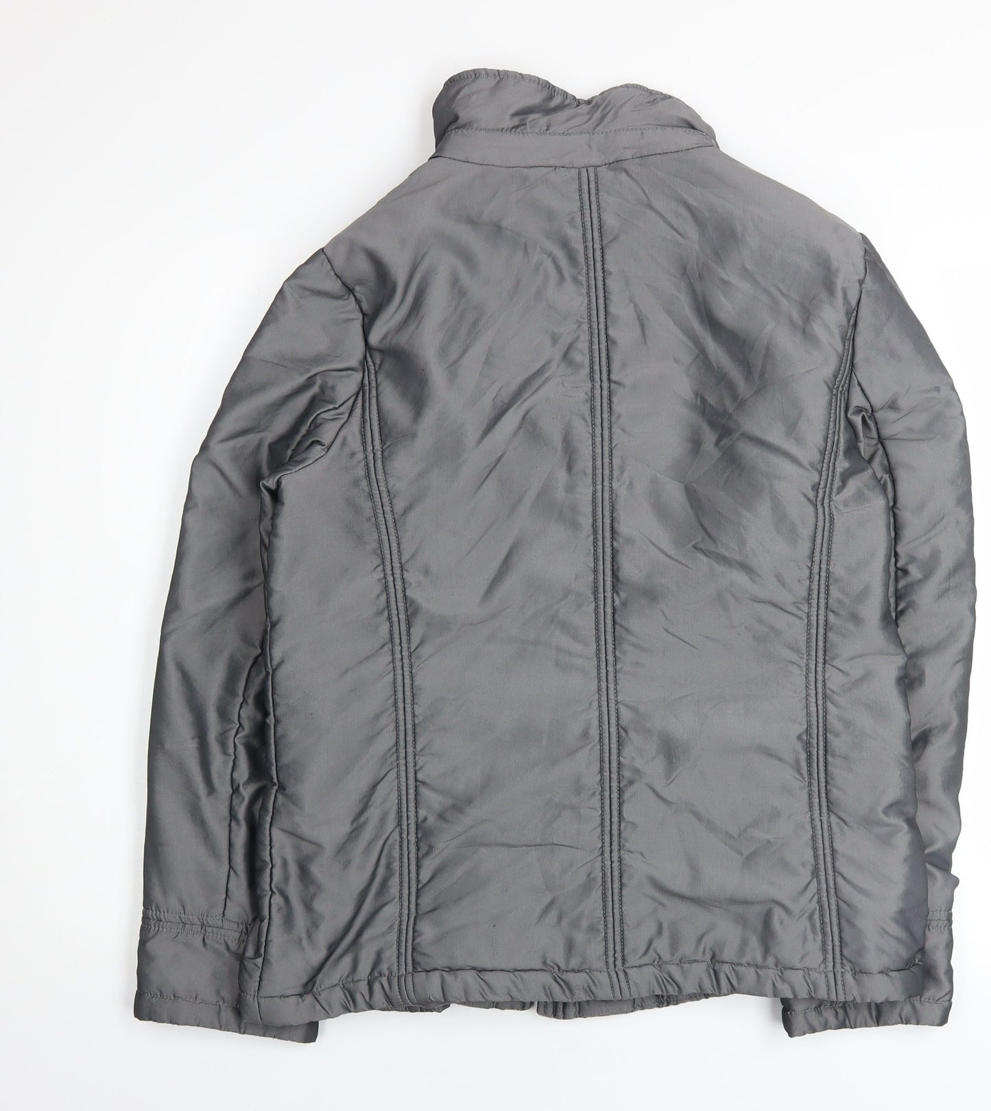 Womens UK Size 14 Debenhams Grey Basic Jacket