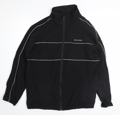 Boys UK Size 12-13 Years Primark Black Track Jacket