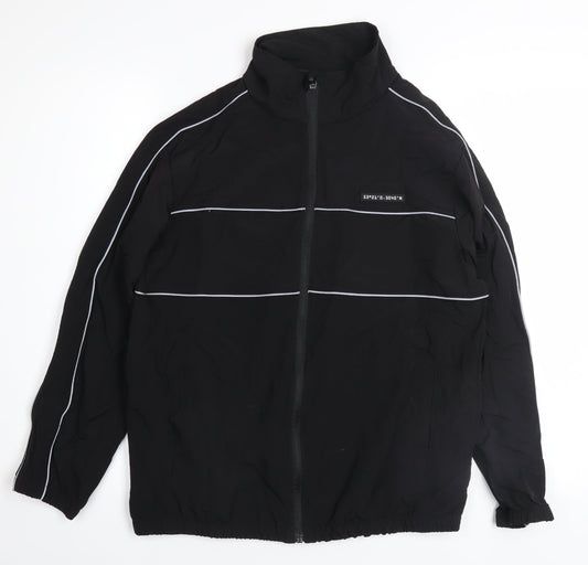 Boys UK Size 12-13 Years Primark Black Track Jacket