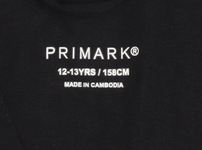 Boys UK Size 12-13 Years Primark Black Track Jacket