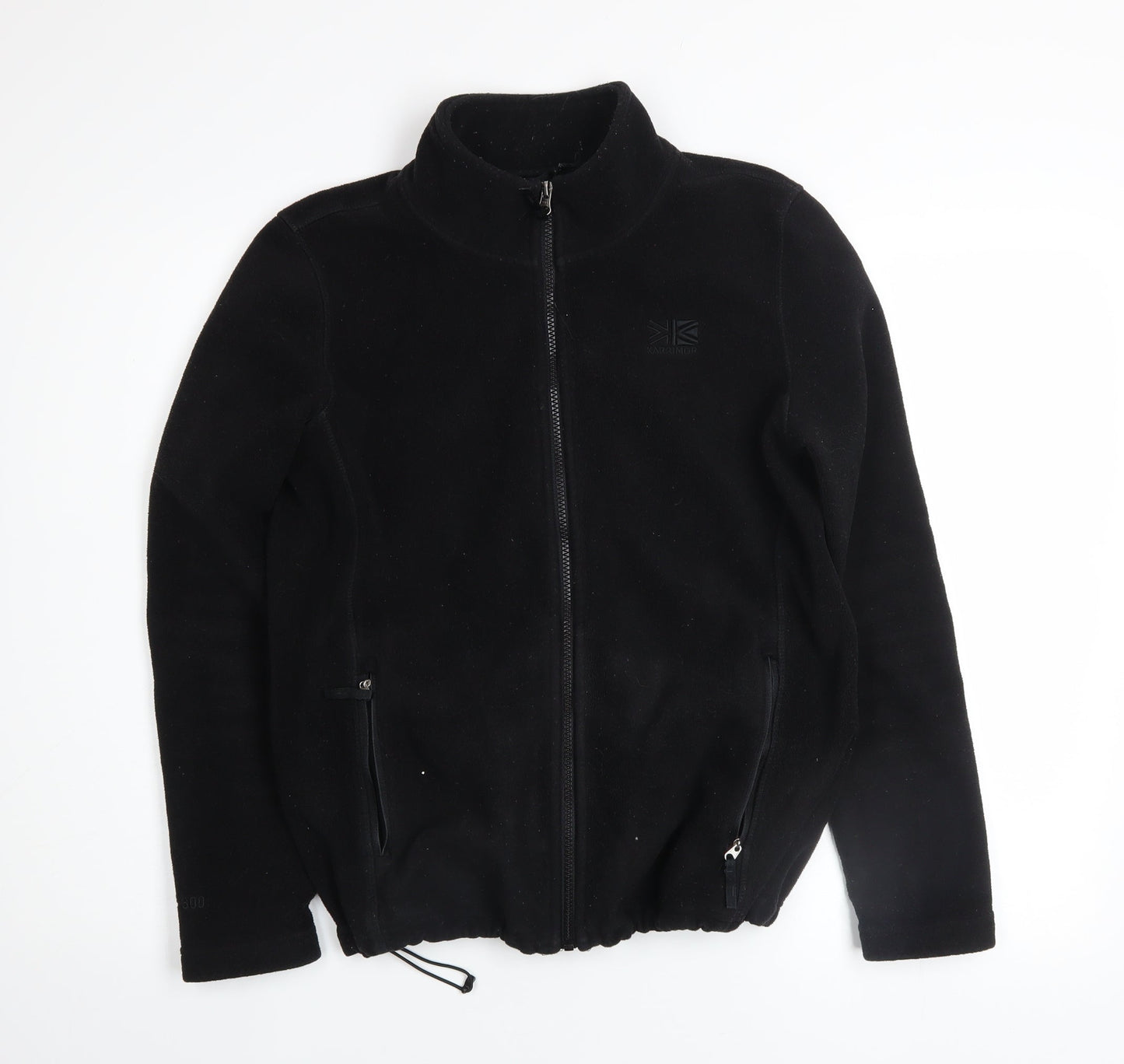 Womens UK Size 10 Karrimor Black Full Zip Sweatshirt