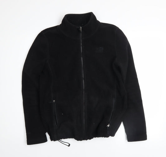 Womens UK Size 10 Karrimor Black Full Zip Sweatshirt