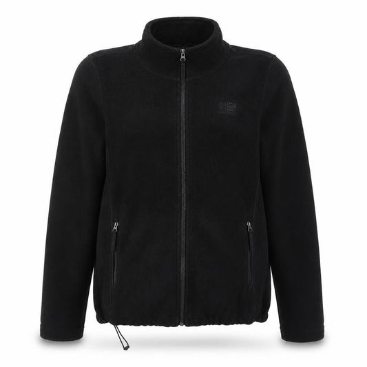 Womens UK Size 10 Karrimor Black Full Zip Sweatshirt