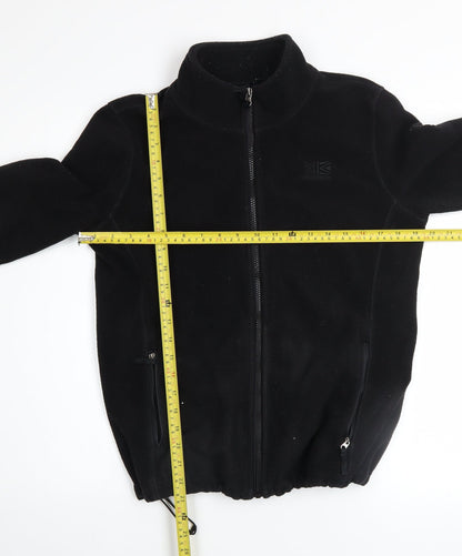 Womens UK Size 10 Karrimor Black Full Zip Sweatshirt